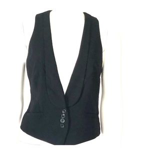 Banana Republic Black Vest US Small